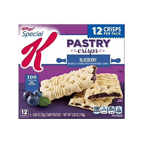 Special K Blueberry Pastry Crisps, 5.28 oz, 2 Boxes