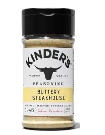 Kinder's Rubs & Seasonings - 1 bottle (Buttery Steakhouse 2.3oz)