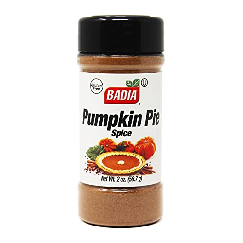 Badia Pumpkin Pie Spice, 2 oz – Warm & Aromatic Blend of Cinnamon, Nutmeg, Ginger, and Cloves