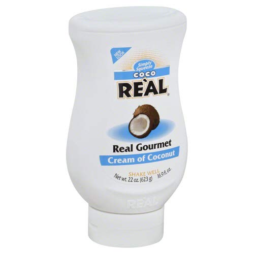 Coco Real Cream of Coconut 22 OZ (Pack of 3) Real Coco
