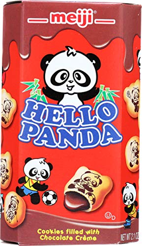 Meiji Hello Panda Chocolate Biscuits, 2.1 oz