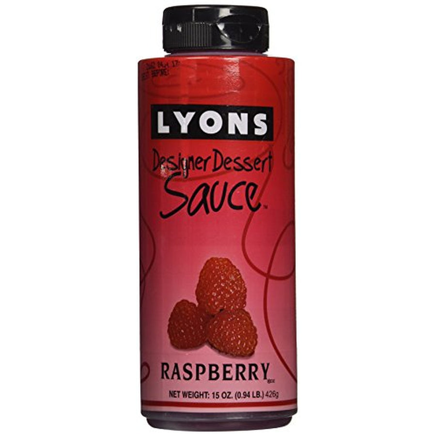 Lyons Raspberry Designer Dessert Sauce, 15 oz