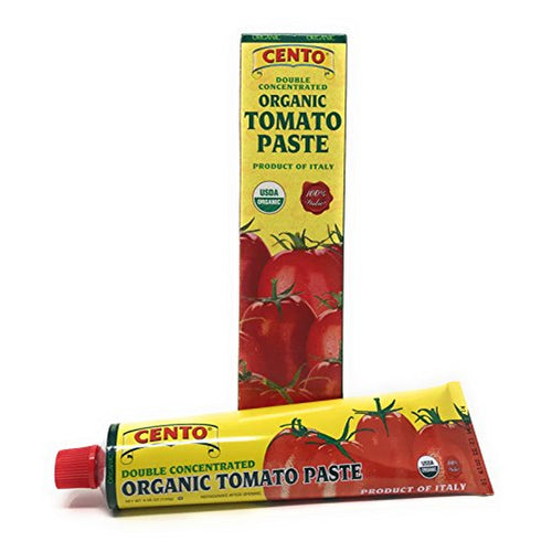 Cento Organic Double Concentrated Tomato Paste, 4.56 oz, 2 Tubes