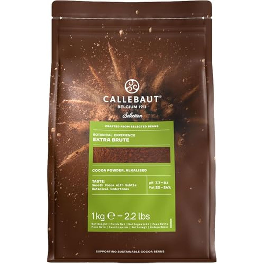 Cacao Barry Extra Brute 100% Cocoa Powder, 2.2 lb