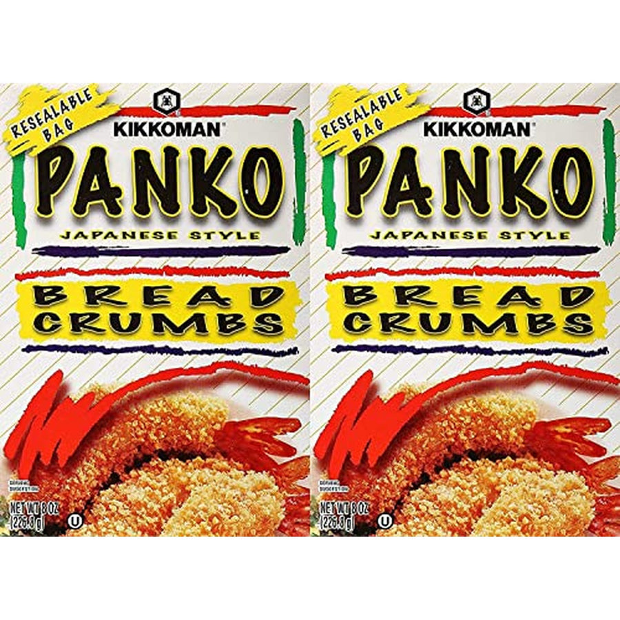 Kikkoman Panko Bread Crumbs, 8 oz, 2 Pack