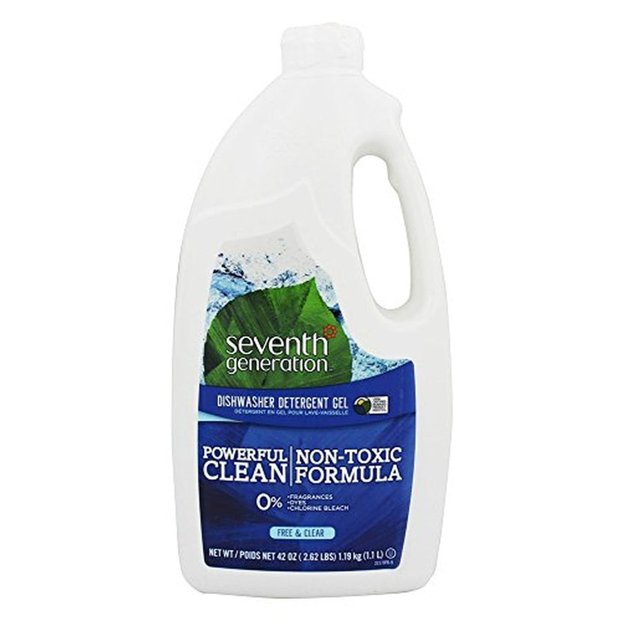 Seventh Generation Gel Dishwasher Detergent, Free & Clear, 42 oz