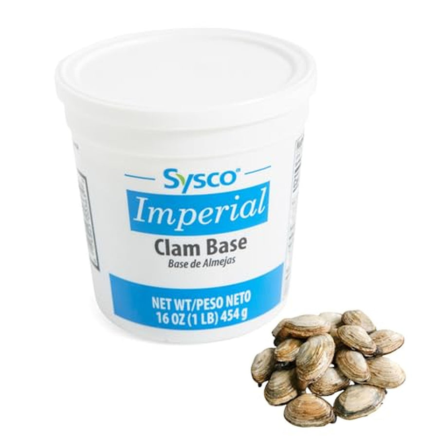 Sysco Clam Base, Gluten Free, 16 oz