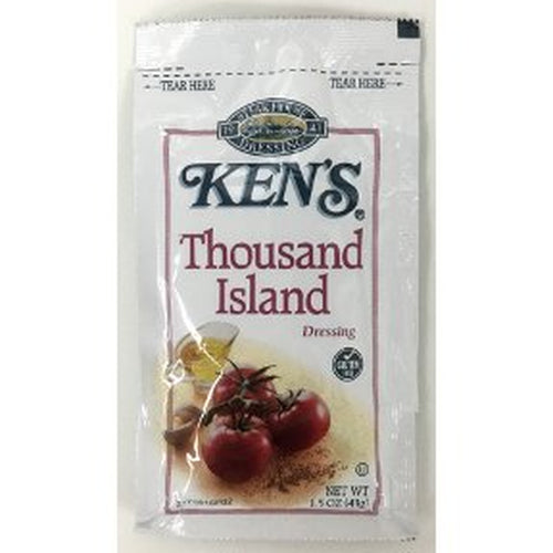 Ken's Deluxe Thousand Island Dressing Packets, 1.5 oz, 60 Count