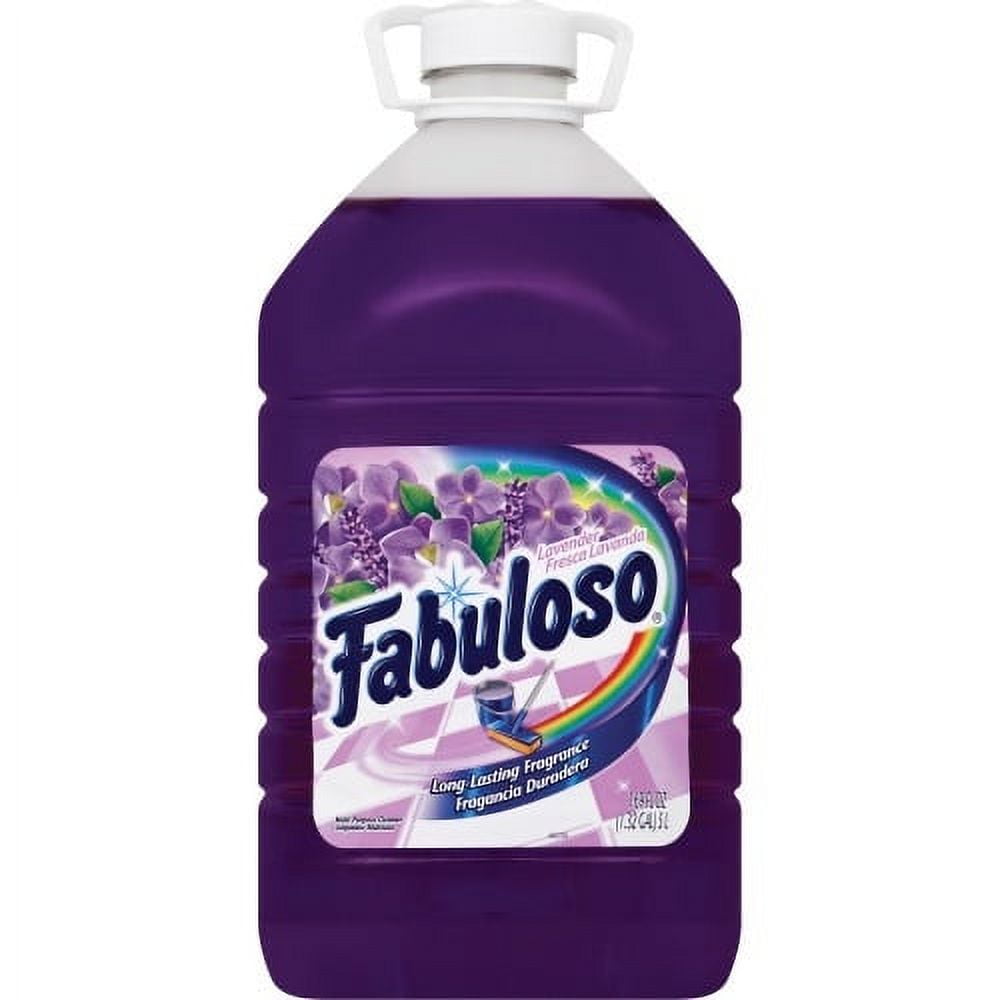 Fabuloso All Purpose Cleaner - 169 fl. oz. Bottle Liquid - 169 fl oz (5.3 quart) - Fresh, Lavender ScentBottle - 1 Each - Purple The Great Shoppe