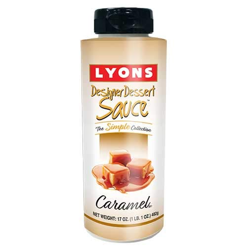 Lyons Simple Collection Caramel Designer Dessert Sauce, 17 oz.