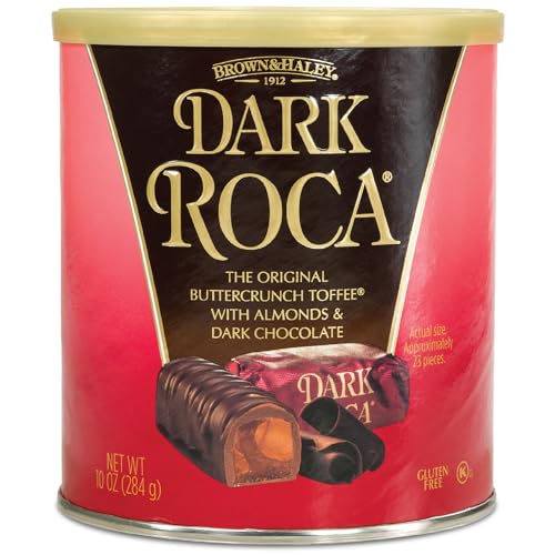 Almond Roca Dark Chocolate Buttercrunch Toffee, 10 oz