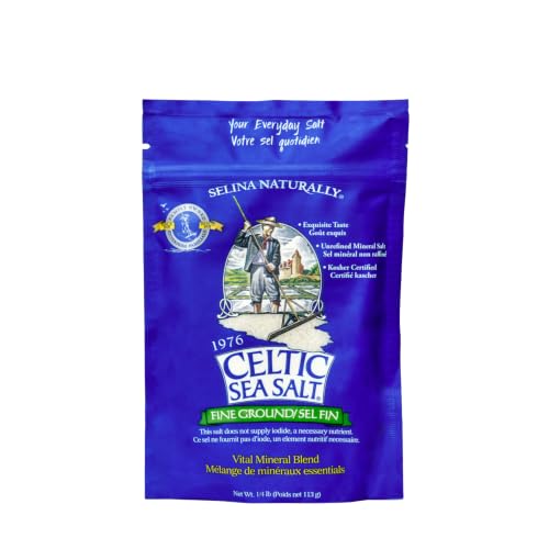 Celtic Sea Salt Fine Ground, 4 oz