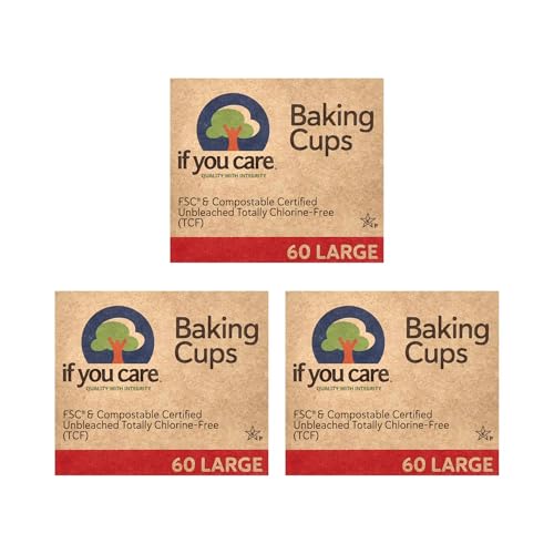If You Care Unbleached Large Baking Cups, 60 ct, 3 pk If You Care