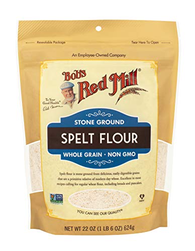 Bob's Red Mill Spelt Flour, 22oz (Pack of 1) - Whole Grain, Vegan, Kosher Bob's Red Mill