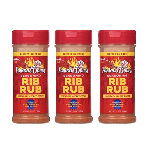Famous Dave's - 3 pck, Rib Rub Seasoning (16.5 oz.) Famous Dave's