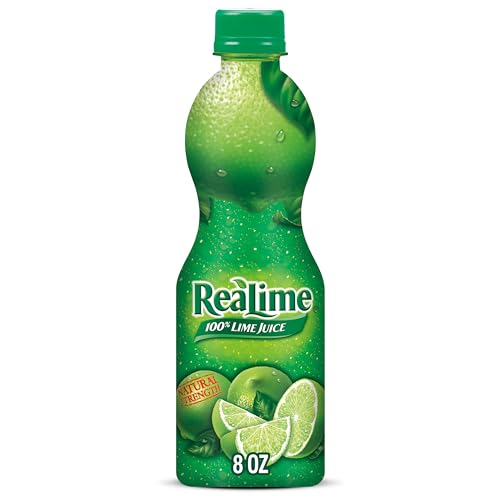 ReaLime, 100% Lime Juice, 8 Fl Oz Bottle ReaLemon