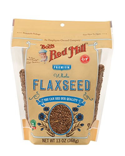Bob's Red Mill Brown Flaxseeds, 13oz (Pack of 1) - Non GMO, Gluten Free, Vegan, Paleo Friendly, Raw, Sproutable, Kosher