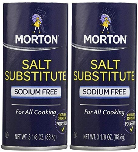 Morton Salt Substitute, 3.12 oz, 2 pk Morton