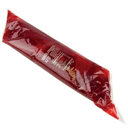 Lawrence Foods Strawberry Pastry Filling from OliveNation, EZ Squeeze Sleeve for Cakes, Tarts, Pies, Made with Fresh Real Fruit - 32 ounces Lawrence Foods
