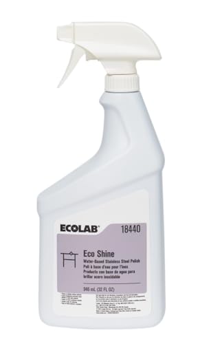 Ecolab EcoShine Water-Based Stainless Steel Polish