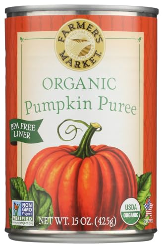 Farmer's Market Organic Canned Pumpkin -- 15 oz - 2 pc FARMER'S MARKET