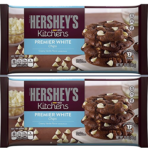 Hershey's Premier White Baking Chips, 12 oz, 2 Pack