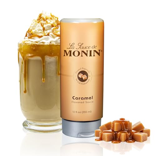 Monin Gourmet Caramel Sauce, 12 oz
