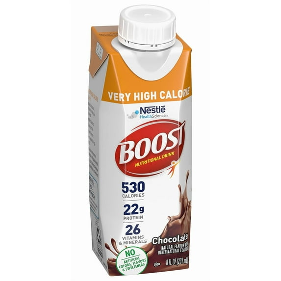 BOOST High Calorie Nutritional Drink Variety Pack 12ct, 530 Cal BOOST