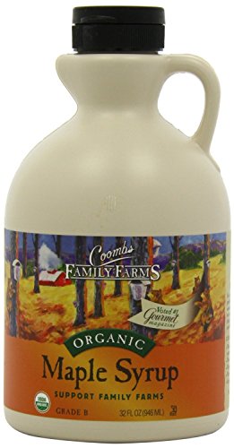 Coombs Family Farms Maple Syrup, Organic, Grade A, Dark Color, Robust Taste, 32 Fl Oz Coombs Family Farms