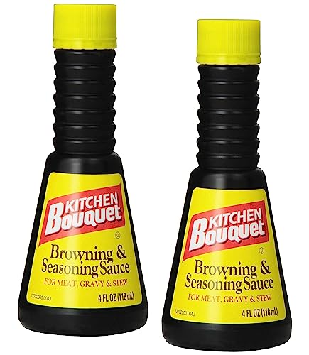 Kitchen Bouquet Browning & Seasoning Sauce, 4 oz (2 pack) Kitchen Bouquet