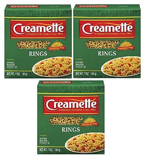 Creamette Short Cut Pasta Rings, 7-Ounce Box CREAMETTE