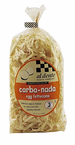 Al Dente Carba-Nada Egg Fettuccine, 10 oz package