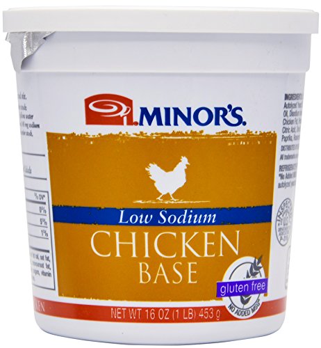 Minor's Chicken Base, Low Sodium, 16 Ounce MINOR'S