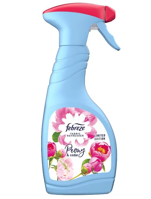 Peony & Cedar Fabric Refreshner, Febreeze's Limited Edition (16.9 Ounce Bottle) Generic