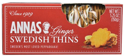 Anna's Swedish Thins Ginger - 5.25 oz - 2 pc_AB Septhope