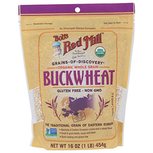 Bob's Red Mill Organic Buckwheat Groats, Gluten Free, 16 oz