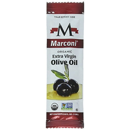 Marconi Organic Extra Virgin Olive Oil Packets, 25 Pack