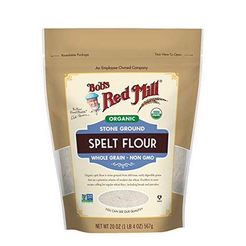 Bob's Red Mill Organic Spelt Flour, Whole Grain, 20 oz