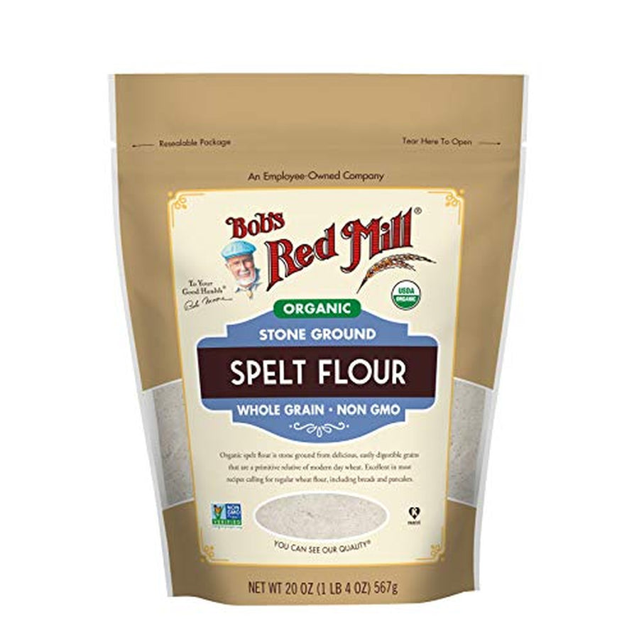 Bob's Red Mill Organic Spelt Flour, Whole Grain, 20 oz