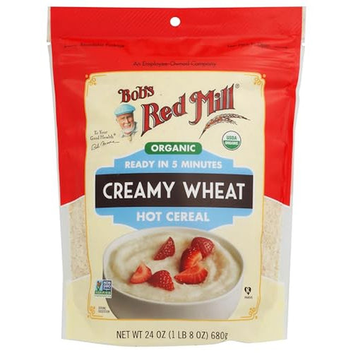 Bob's Red Mill Organic Creamy Wheat Hot Cereal, 24 oz