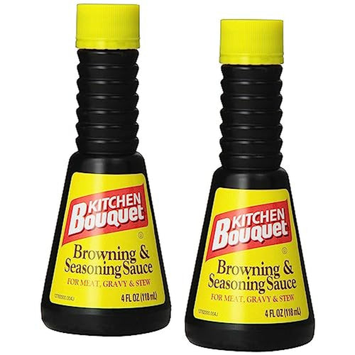Kitchen Bouquet Browning & Seasoning Sauce, 4 oz, 2 Pack