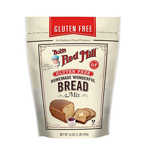 Bob's Red Mill Homemade Wonderful Bread Mix, Gluten Free, 16 oz