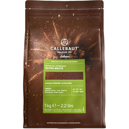 Cacao Barry Extra Brute 100% Cocoa Powder, 2.2 lb