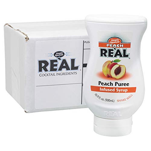 Reàl Peach Puree Infused Syrup, 16.9 fl oz