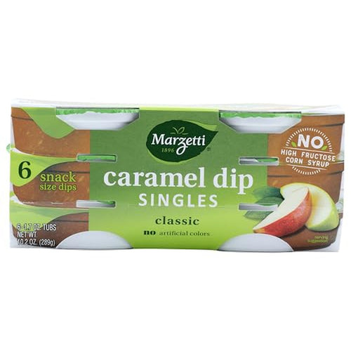 Marzetti Caramel Dip Singles, 1.7 oz, 6 Count