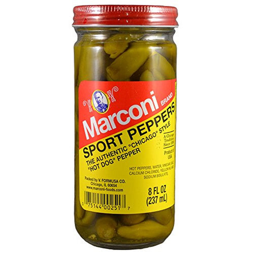 Marconi Hot Sport Peppers, 16 oz