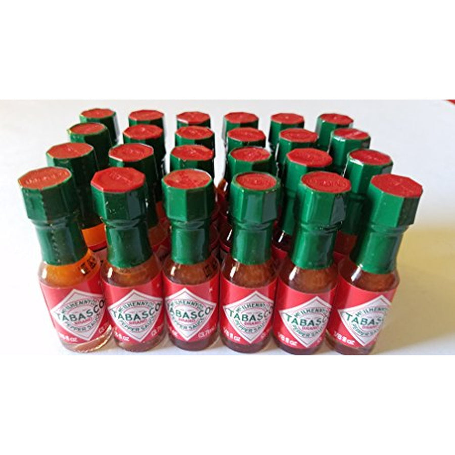Tabasco Original Pepper Sauce Mini Bottles, 1/8 oz, 24 Count