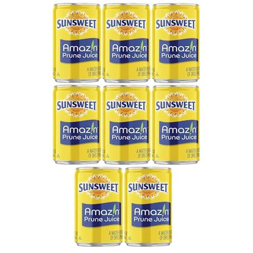 Sunsweet Prune Juice, 7.5 oz Cans, 8 Pack