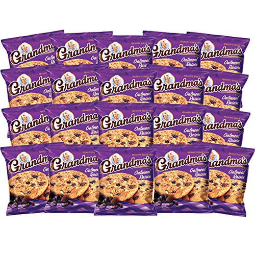 Grandma's Oatmeal Raisin Cookies, 20 Packs, 2 Count Each
