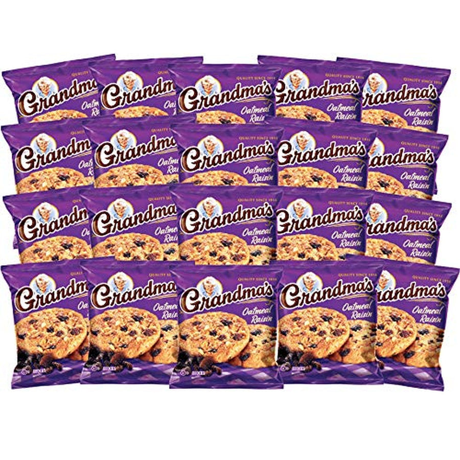 Grandma's Oatmeal Raisin Cookies, 20 Snack Packs